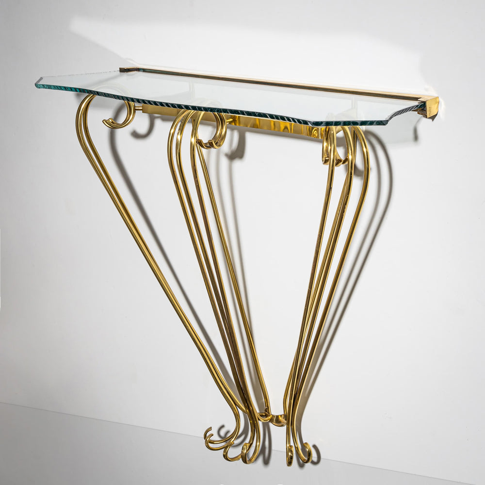 Wall Console, Attributed to Pier Luigi Colli, Italy, 1950s