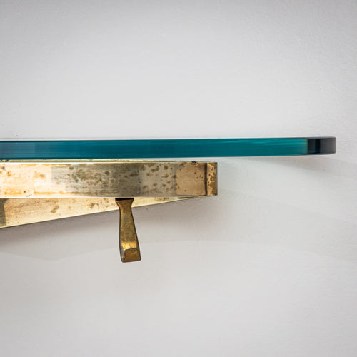 Model 2185 Wall Coat Rack by Max Ingrand for Fontana Arte, Italy, circa 1955