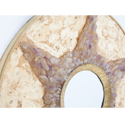 Enzo Missoni Sunburst Mirror, Italy 1970s