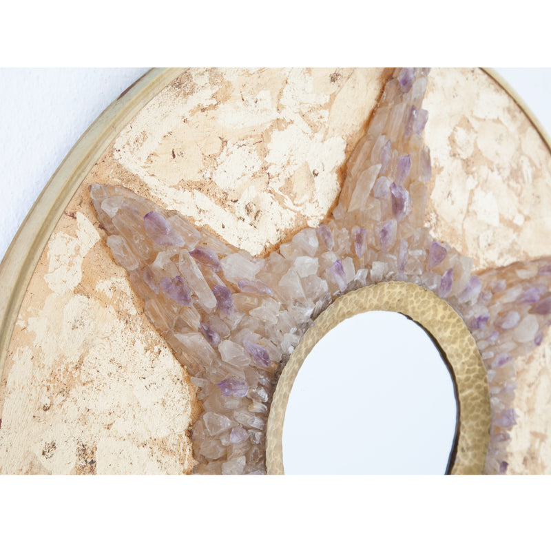 Enzo Missoni Sunburst Mirror, Italy 1970s
