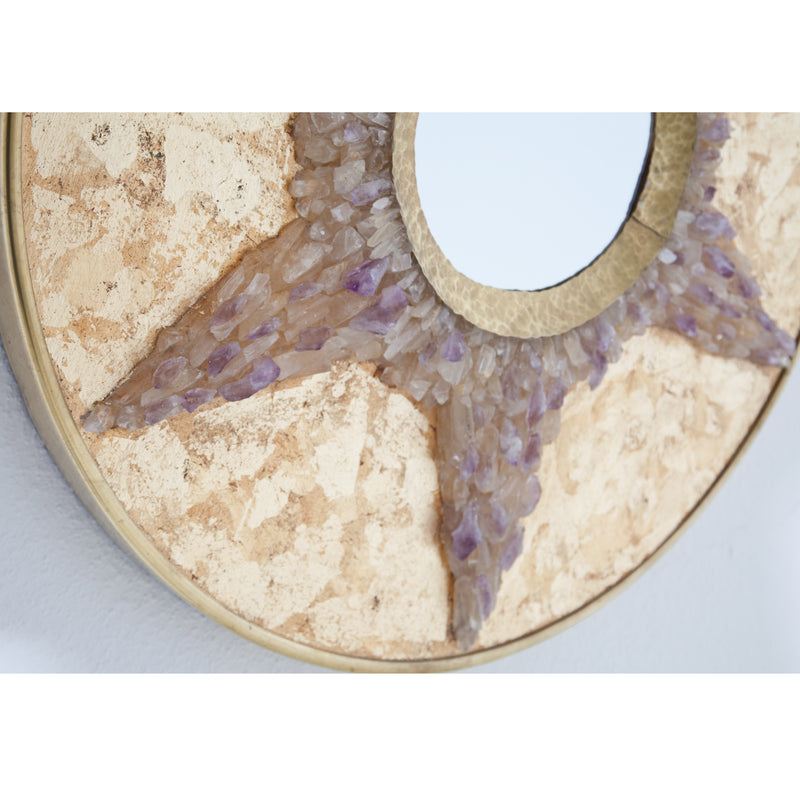 Enzo Missoni Sunburst Mirror, Italy 1970s