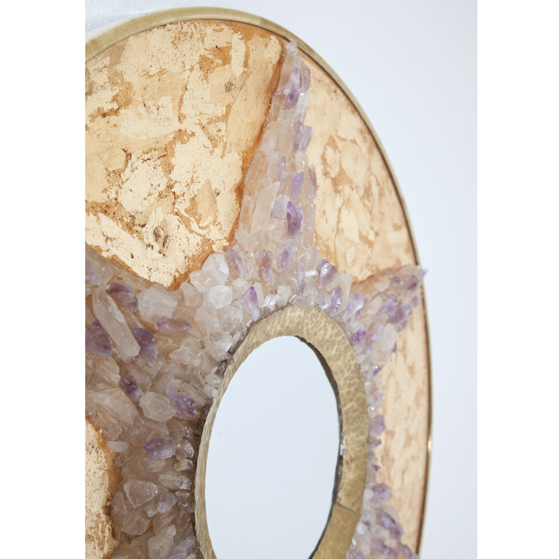 Enzo Missoni Sunburst Mirror, Italy 1970s