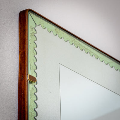 Wall Mirror by Pietro Chiesa, Italy 1940s