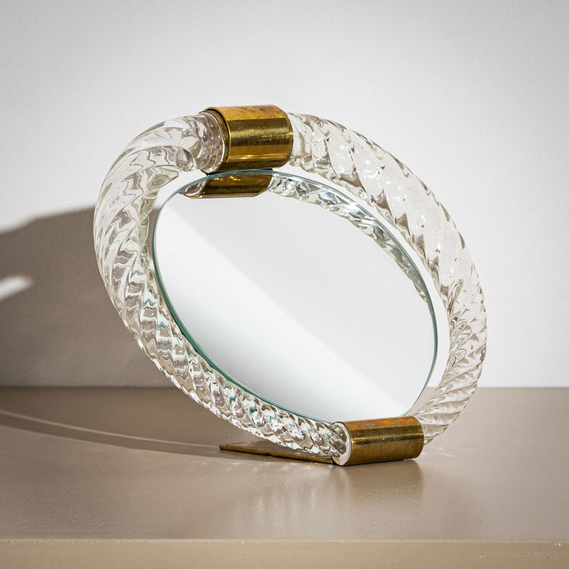 Table Mirror by Seguso, Italy, 1970s