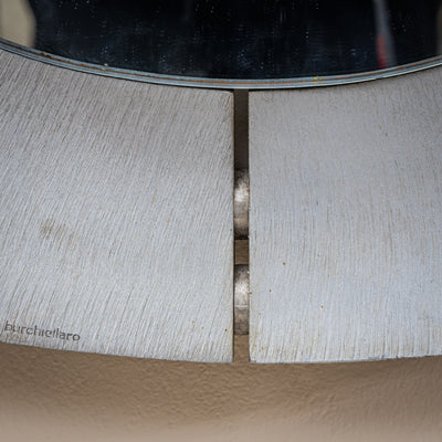 Wall Mirror by Lorenzo Burchiellaro, Italy, Second Half of the 20th Century