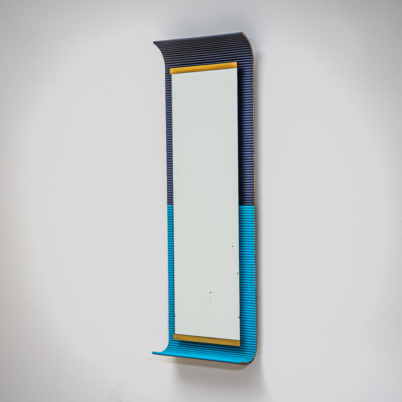 Wall Mirror by Ettore Sottsass, Italy, 1960s