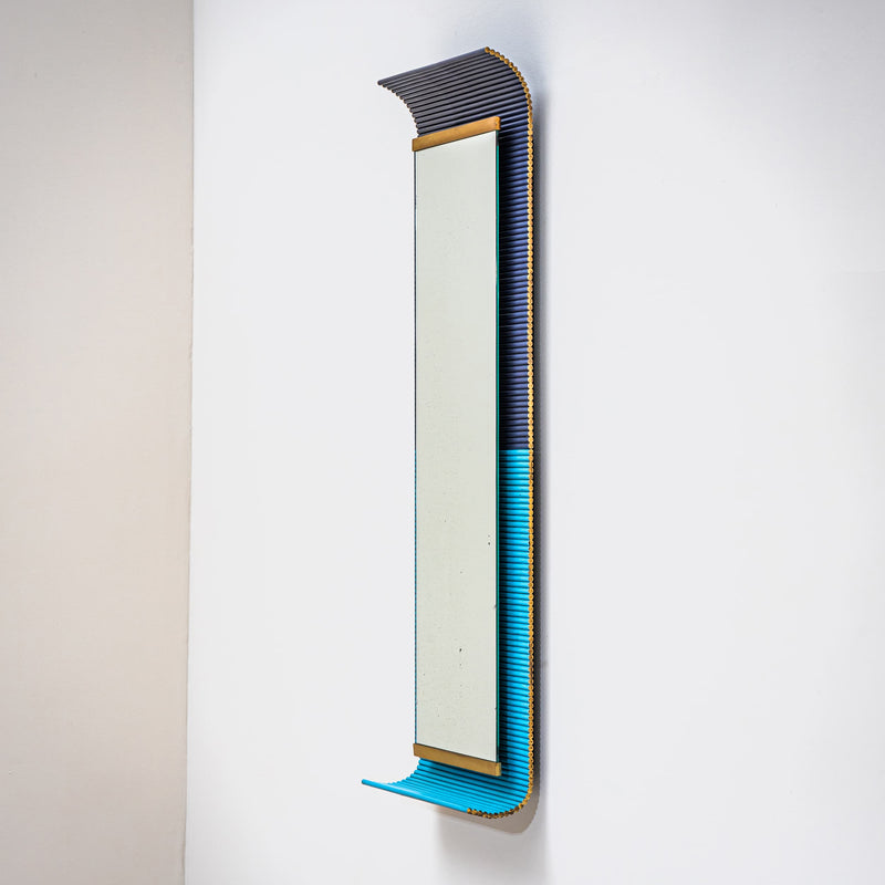 Wall Mirror by Ettore Sottsass, Italy, 1960s