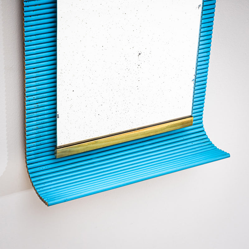 Wall Mirror by Ettore Sottsass, Italy, 1960s