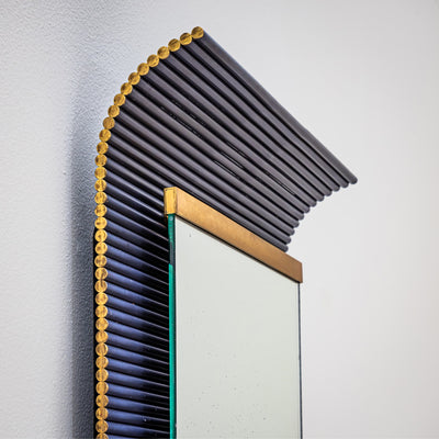 Wall Mirror by Ettore Sottsass, Italy, 1960s