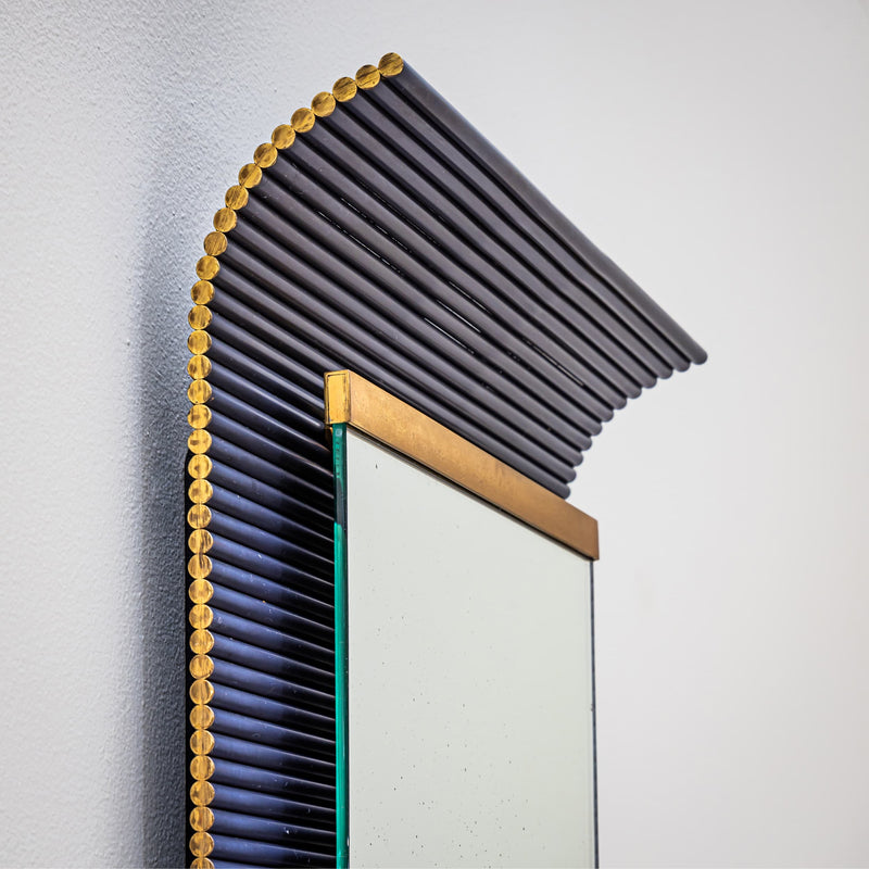 Wall Mirror by Ettore Sottsass, Italy, 1960s