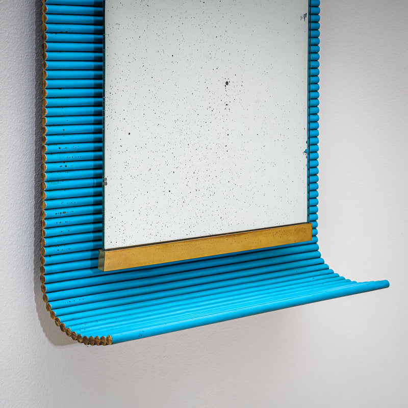 Wall Mirror by Ettore Sottsass, Italy, 1960s