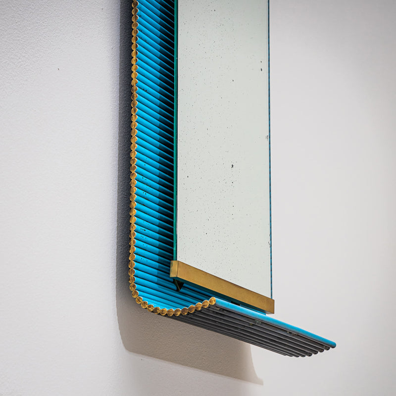 Wall Mirror by Ettore Sottsass, Italy, 1960s