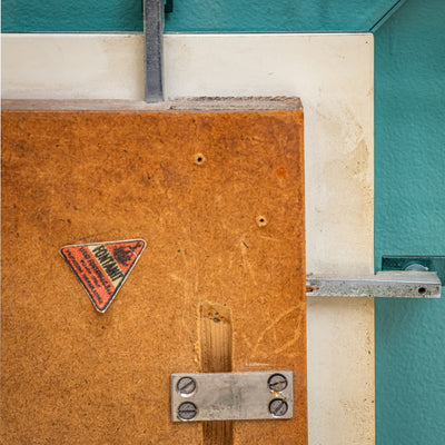 Light Blue Wall Mirror by Max Ingrand for Fontana Arte, Italy, 1950s