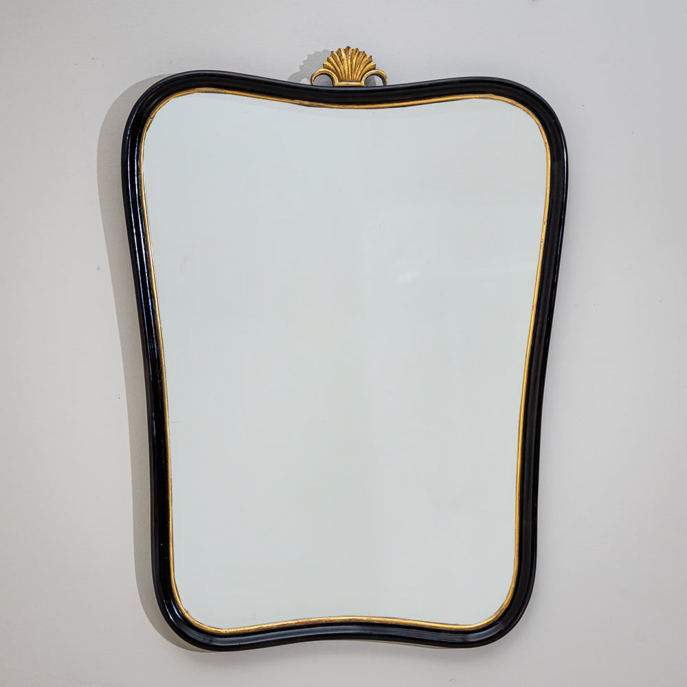 Mirror in the Style of Osvaldo Borsani, Italy, Mid-20th Century