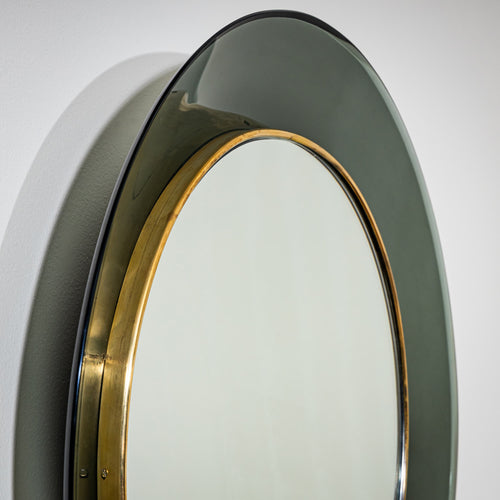 Wall Mirror by Max Ingrand for Fontana Arte, Italy, 1960s
