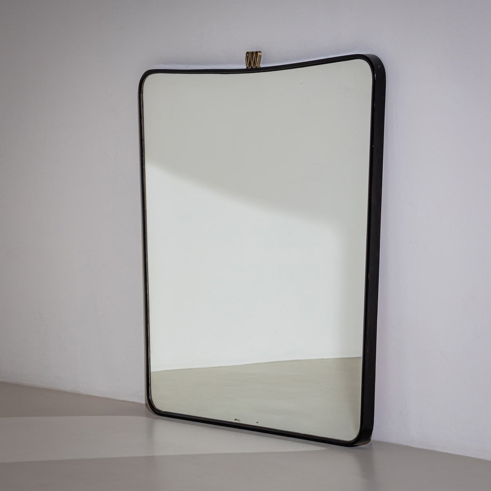 Trapezoid-Shaped Wall Mirror by Fontana Arte, Italy, 1950s