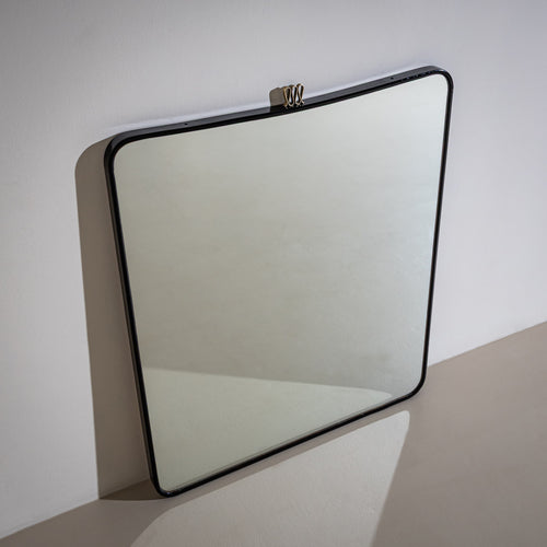 Trapezoid-Shaped Wall Mirror by Fontana Arte, Italy, 1950s
