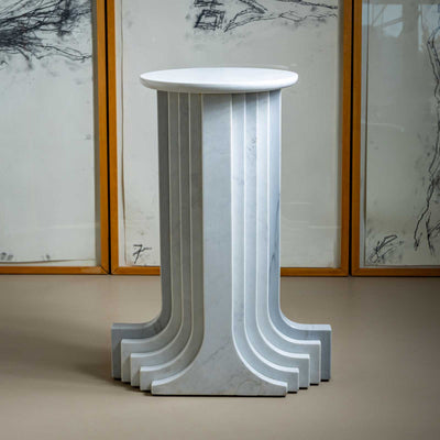 Marble Column by Carlo Scarpa for Simon, Italy 1970