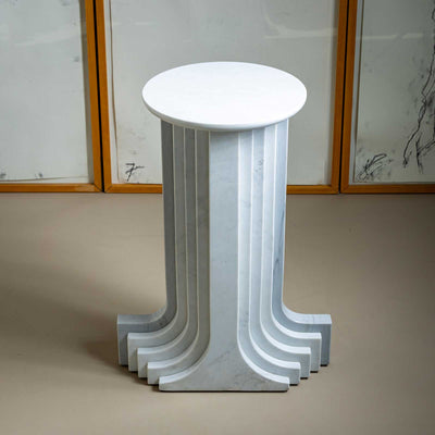 Marble Column by Carlo Scarpa for Simon, Italy 1970