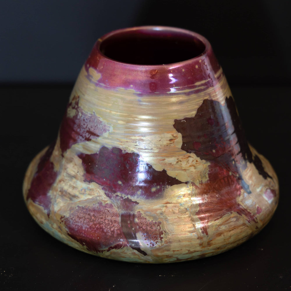 Vase sig. Clément Massier Golfe-Juan, L. Levy, around 1890