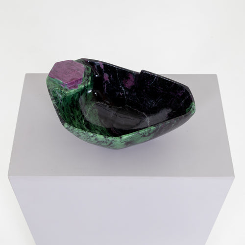 Gemstone bowl - Amethyst, Germany 1960s/70s