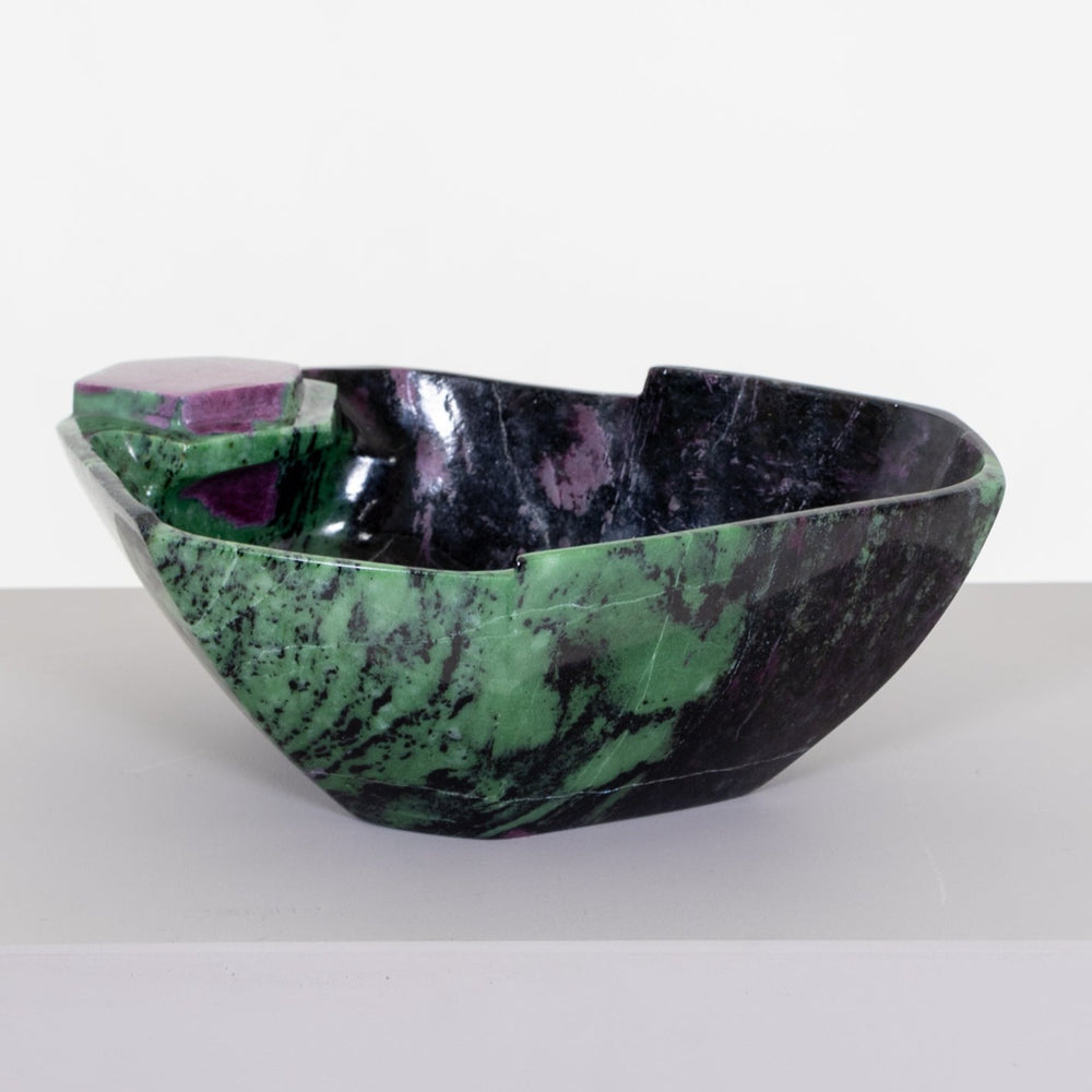 Gemstone bowl - Amethyst, Germany 1960s/70s