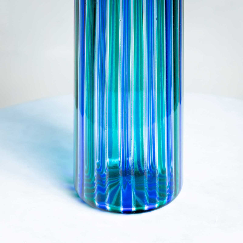 Blue-Green Venini Carafe, Italy 1979