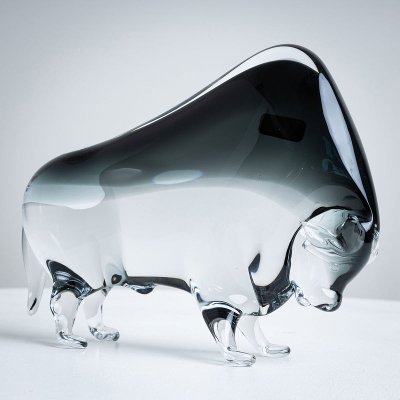 Murano Glass Buffalo from V. Nason & Co., Italy, 20th Century