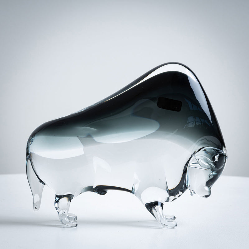 Murano Glass Buffalo from V. Nason & Co., Italy, 20th Century