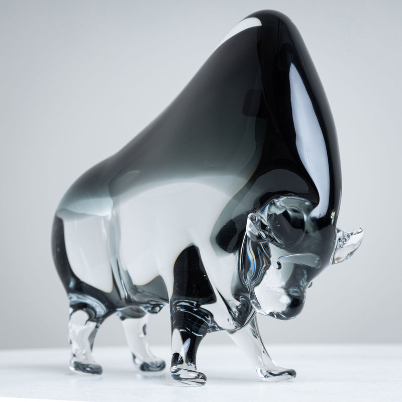 Murano Glass Buffalo from V. Nason & Co., Italy, 20th Century