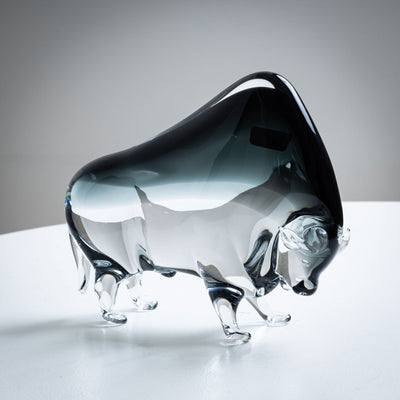 Murano Glass Buffalo from V. Nason & Co., Italy, 20th Century