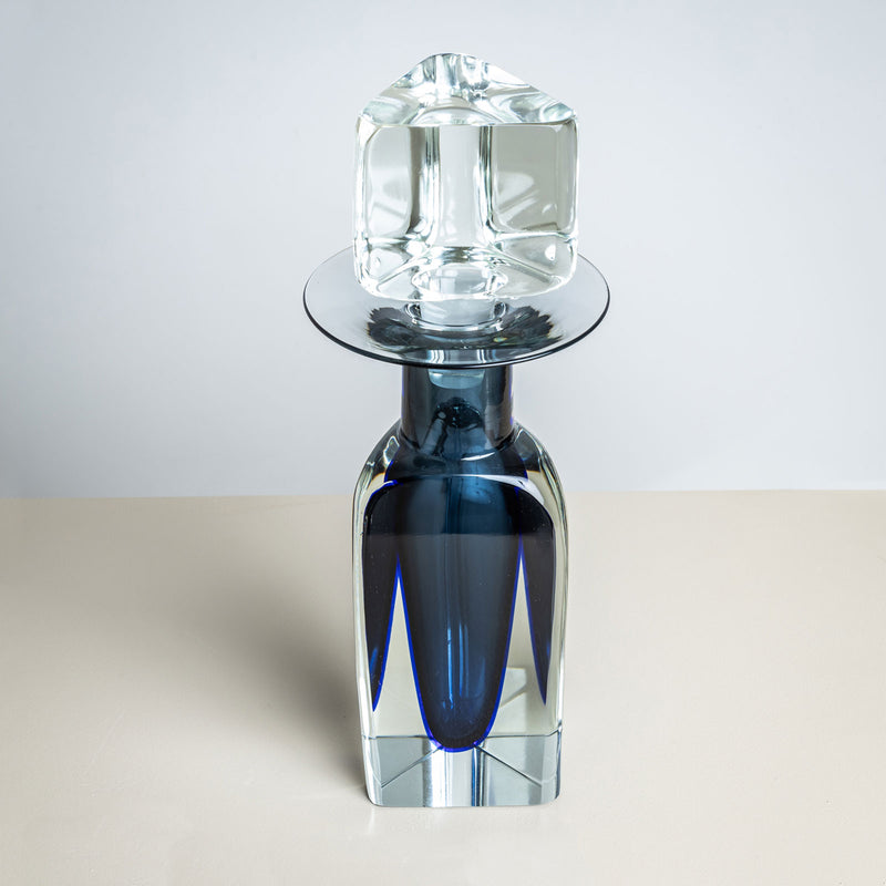 Glass Carafe, attributed to Flavio Poli for Seguso Vetri d’Arte, Mid-20th Century