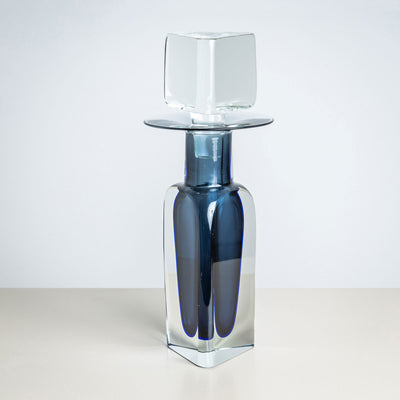 Glass Carafe, attributed to Flavio Poli for Seguso Vetri d’Arte, Mid-20th Century