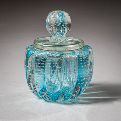 Hollywood Regency Style Murano Glass Bottles, Italy, Mid-20th Century