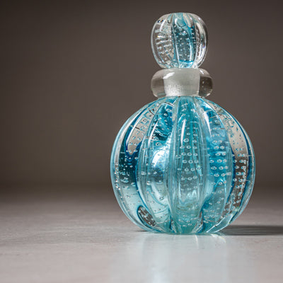 Hollywood Regency Style Murano Glass Bottles, Italy, Mid-20th Century