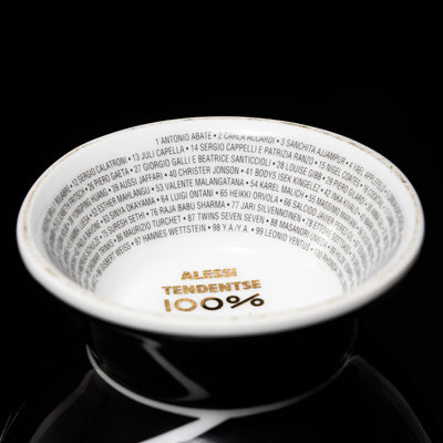 Black Lidded Vase No. 36 by Alessandro Mendini for Alessi, Made in Germany, 1992, Ed. 03511/10000