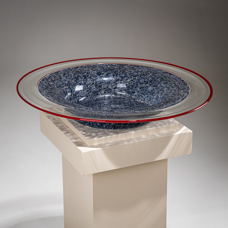 Murano Glass Centerpiece by Gae Aulenti for Vistosi, Italy, 1970s