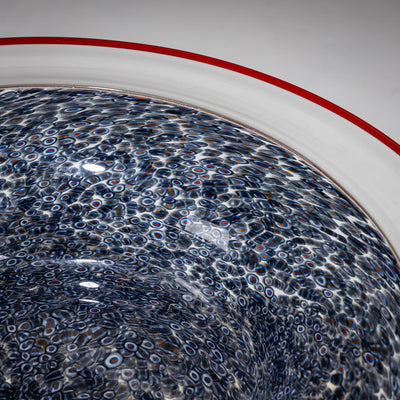 Murano Glass Centerpiece by Gae Aulenti for Vistosi, Italy, 1970s