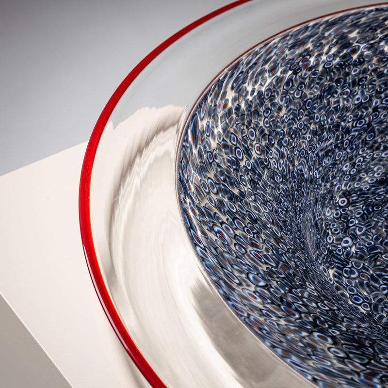 Murano Glass Centerpiece by Gae Aulenti for Vistosi, Italy, 1970s