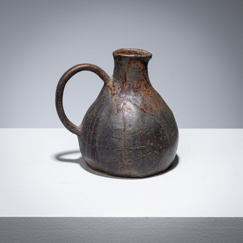 Brown Ceramic Jug, Late 20th Century