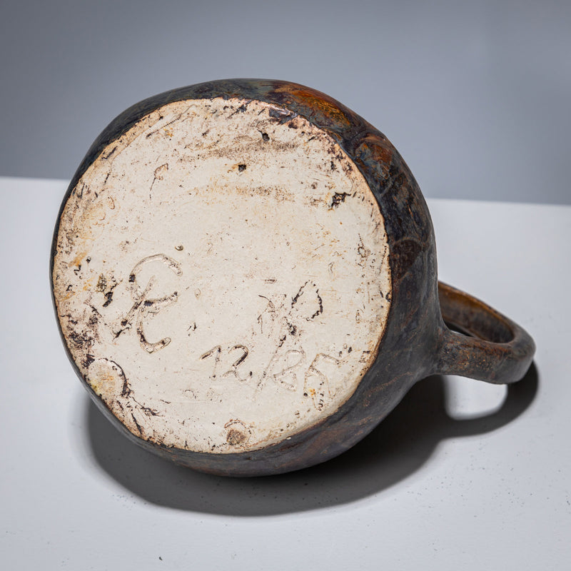 Brown Ceramic Jug, Late 20th Century