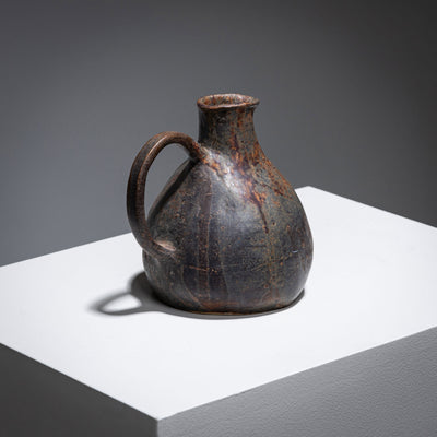 Brown Ceramic Jug, Late 20th Century