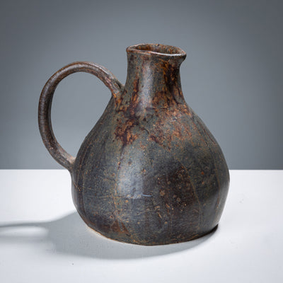 Brown Ceramic Jug, Late 20th Century