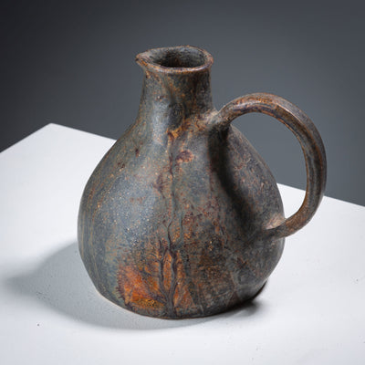 Brown Ceramic Jug, Late 20th Century