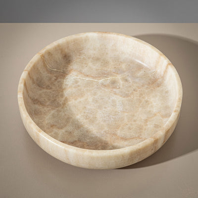 Onyx Bowl with High Rim, 21st Century