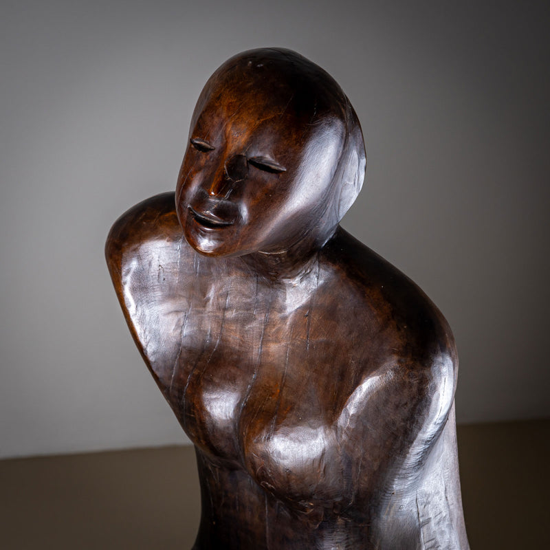 Gianni Aricò (Italy, 1941–2021) Sculptures: "Seated Couple," dated 1973