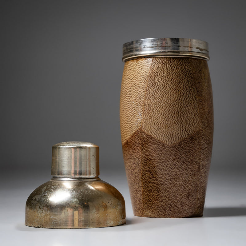 Three-piece Bar Set by Aldo Tura, Italy, 1970s