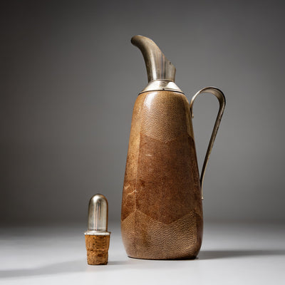Three-piece Bar Set by Aldo Tura, Italy, 1970s