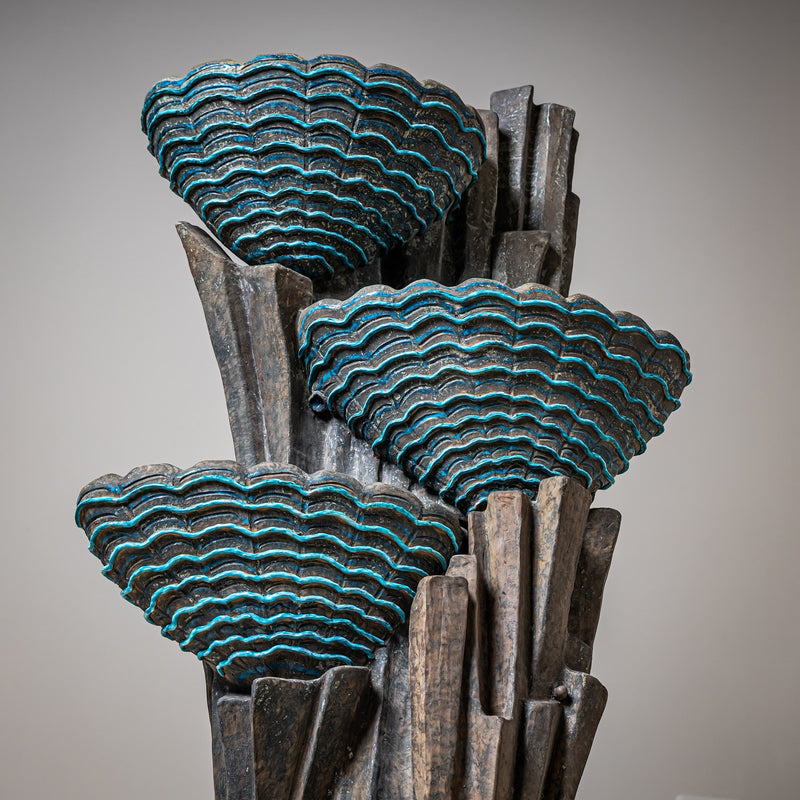 Ceramic Indoor Fountain, likely Venice, San Polo, Mid-20th Century