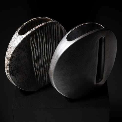 Two Ceramic Vases by Nereo Boaretto (1914–1977), Italy, 1972
